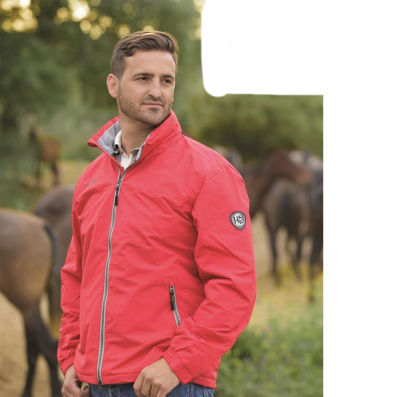 Horseware Corrib Unisex Riding and Casual Jacket - Red-1